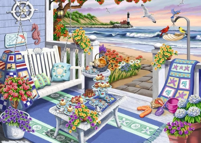 Puzzle En la costa soleada EXTRA 300 piezas