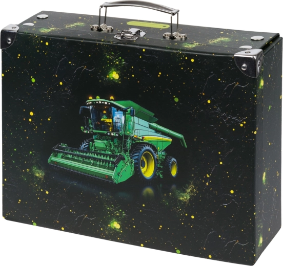 Maletín escolar plegable con tractor BAAGL