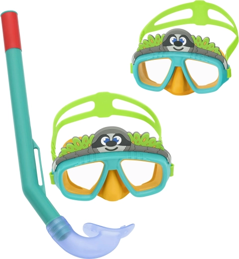 Set infantil de snorkel Bestway perezoso, turquesa