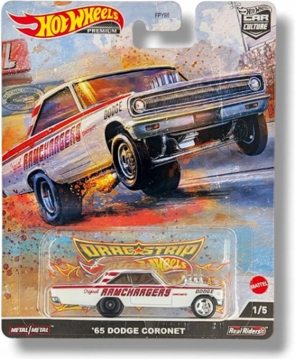 Hot Wheels Premium Dodge Coronet 1965 – modelo metálico para coleccionistas