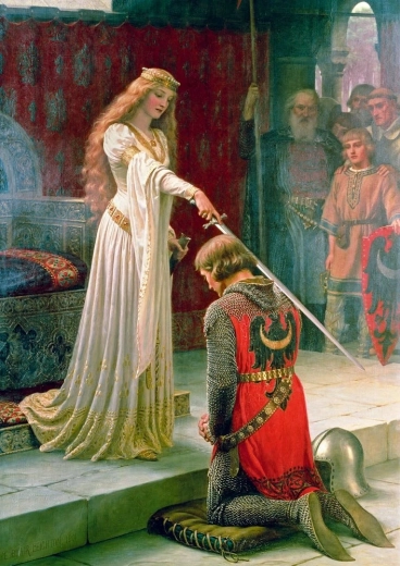 Puzle Edmund Blair Leighton – Elogio 1000 piezas