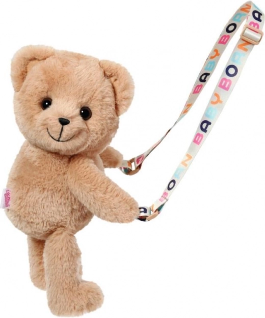 Osito BABY born – bolso de peluche bandolera