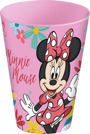 Vaso de plástico MINNIE 430 ml