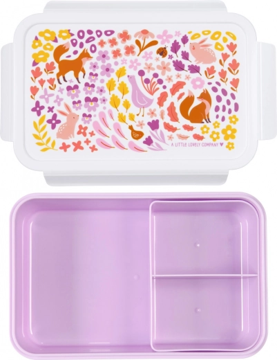 Caja para el almuerzo Jardín de flores
