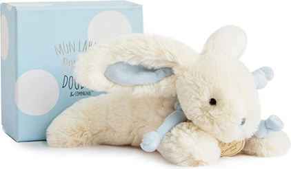 Set de regalo Doudou - conejito de peluche azul