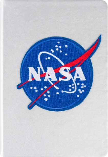 BAAGL cuaderno de notas NASA Plateado
