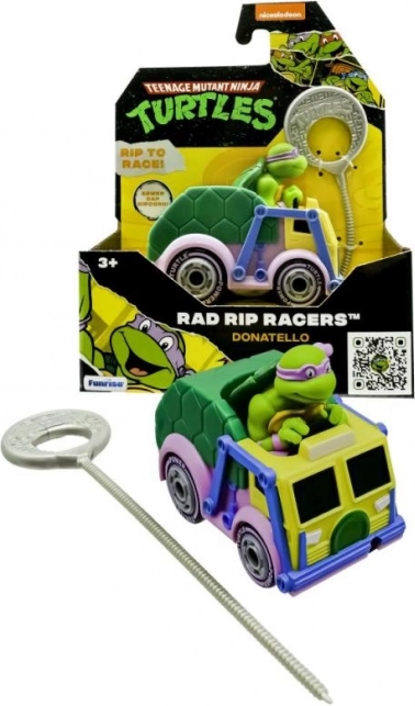 Coches de carreras de las Tortugas Ninja Rad Rip Racers