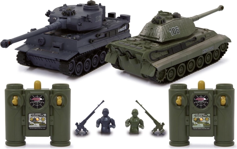 Dos tanques RC en un solo paquete