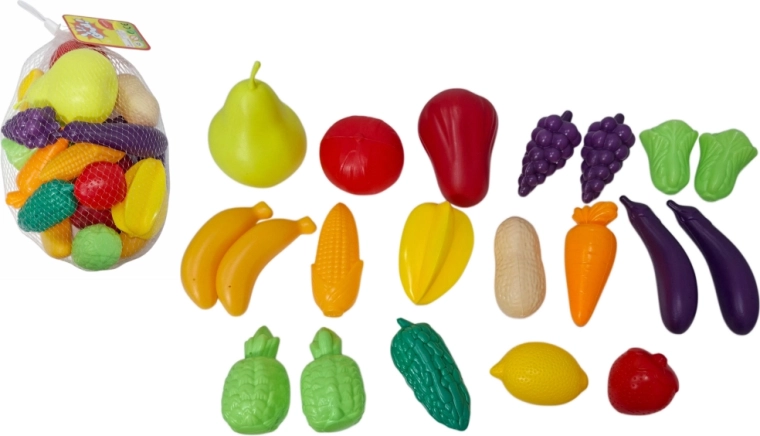 Juego de cocina de frutas y verduras para niños