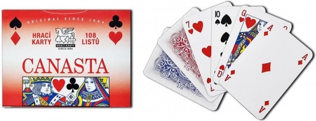 Cartas de juego Rummy Canasta
