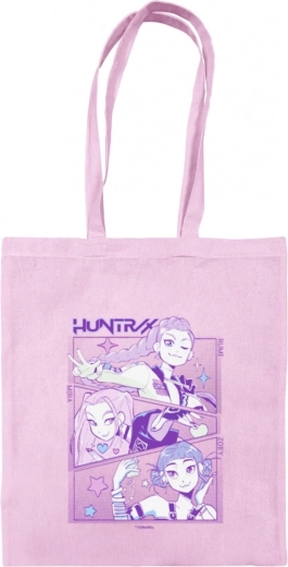 Bolsa de algodón K-POP Demon Hunters – rosa