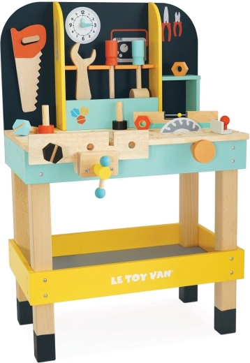 Banco de trabajo infantil de madera Alexa con herramientas Le Toy Van