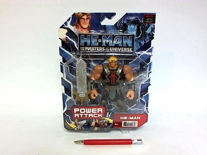 Figura He-Man Power Attack con espada (Masters of the Universe)