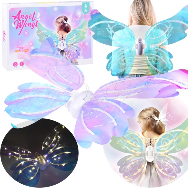 Alas mágicas luminosas para niños