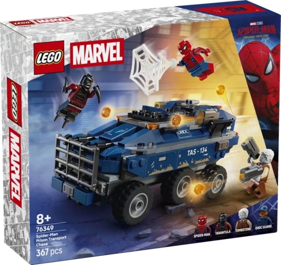 LEGO Marvel Persecución de Spider-Man con el vehículo policial