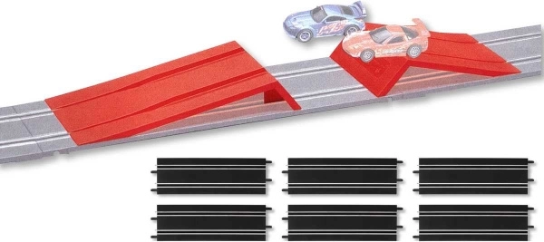 Carrera GO!!! set de acción rampa de salto 1:43