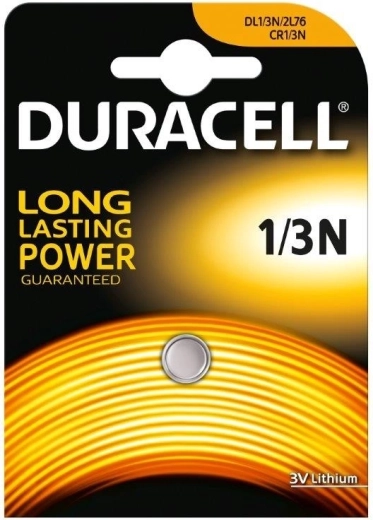 Pila de botón de litio Duracell 1/3N 3 V