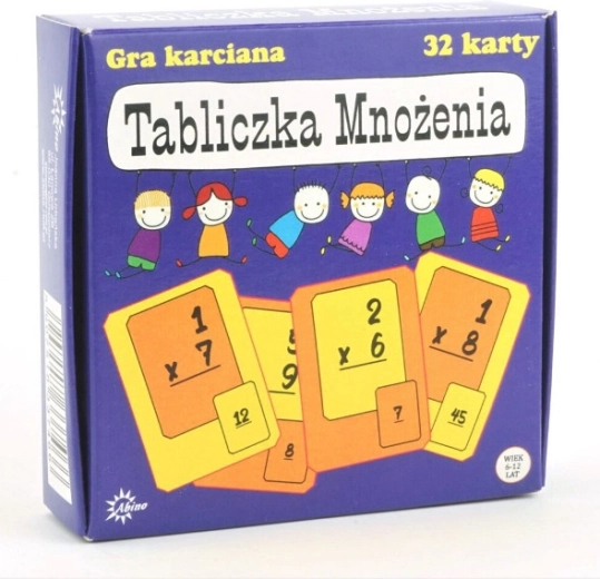 Juego de cartas Tabla de multiplicar