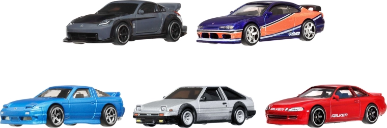 Cinco coches legendarios de cine en un solo paquete