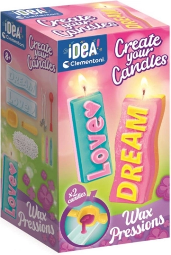 Mini fábrica de velas Mensajes – set creativo