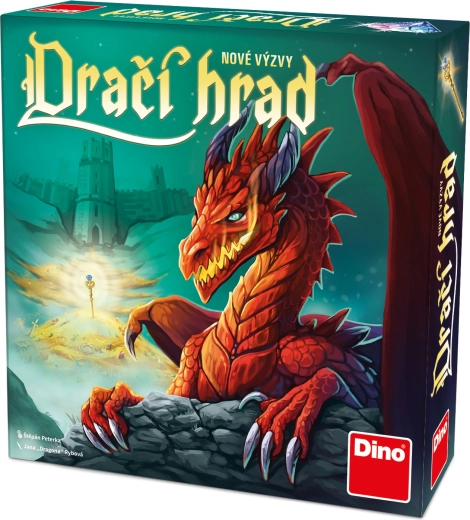 Dino Castillo del Dragón: Nuevos desafíos – juego de mesa de aventura estratégica