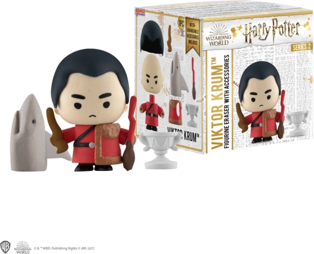 Harry Potter figura de goma Viktor Krum (Serie 2)