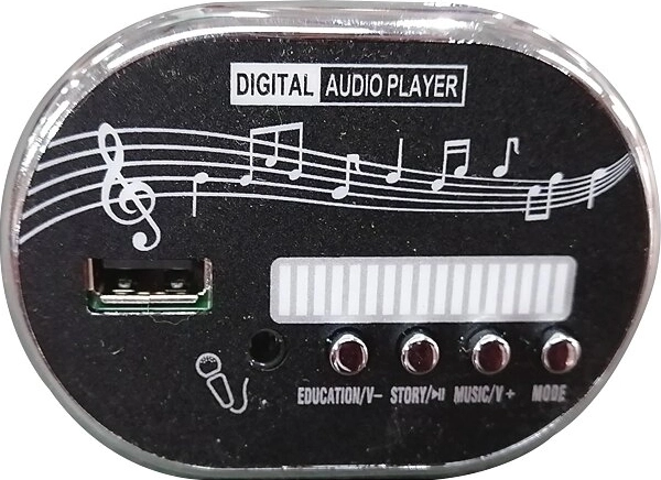 Placa de sonido para vehículo eléctrico infantil US Police Car 12 V