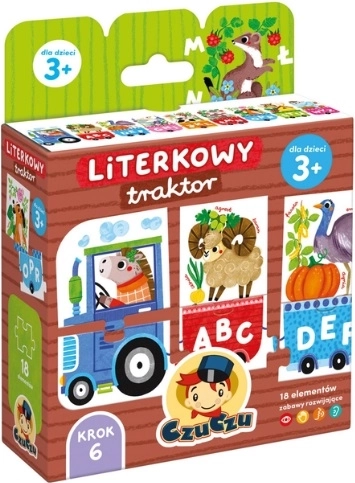 CzuCzu tractor de letras – rompecabezas del abecedario