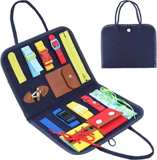 Tabla manipulativa de vestir para niños