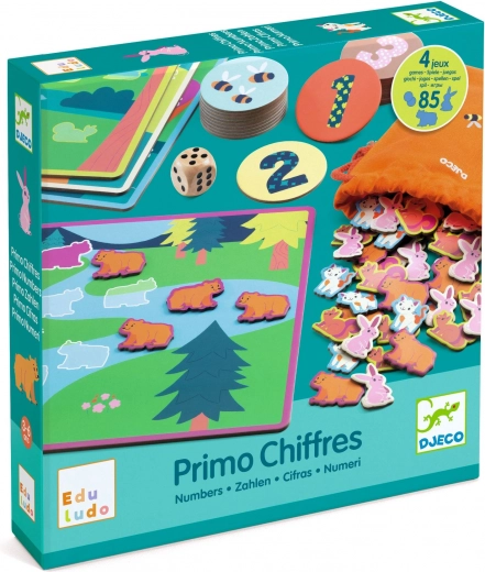 DJECO Set de juegos para contar – 123 Números