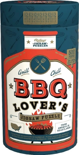 Puzle para amantes de la BBQ de 500 piezas RIDLEY'S GAMES