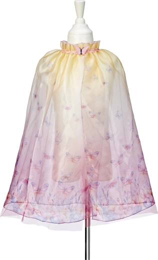 Ligera capa con mariposas
