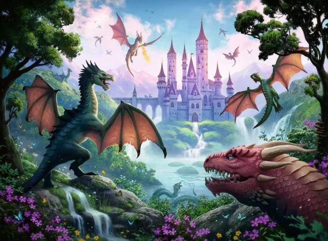 Puzzle Ravensburger Dragón mágico XXL 300 piezas