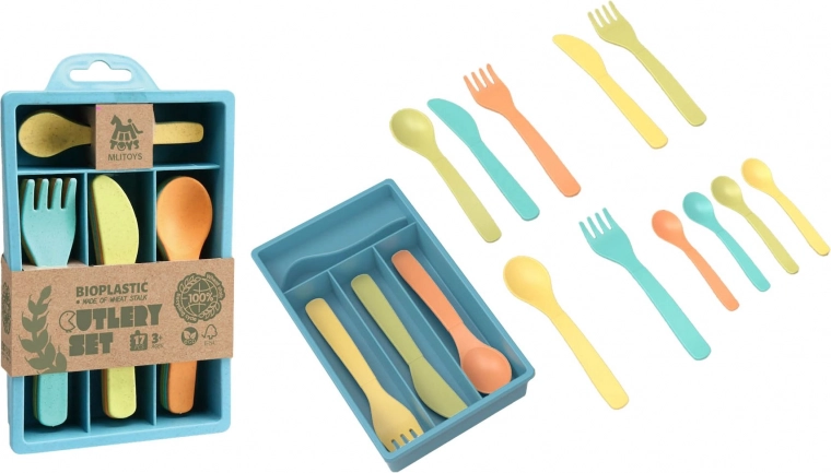 Cubiertos de cocina de bioplástico