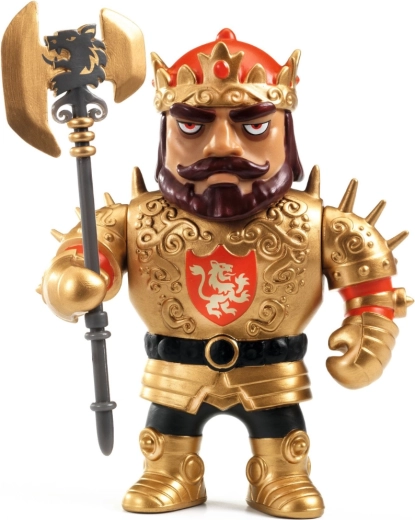 Djeco Arty Toys figura Ze Glorious – caballero con armadura dorada