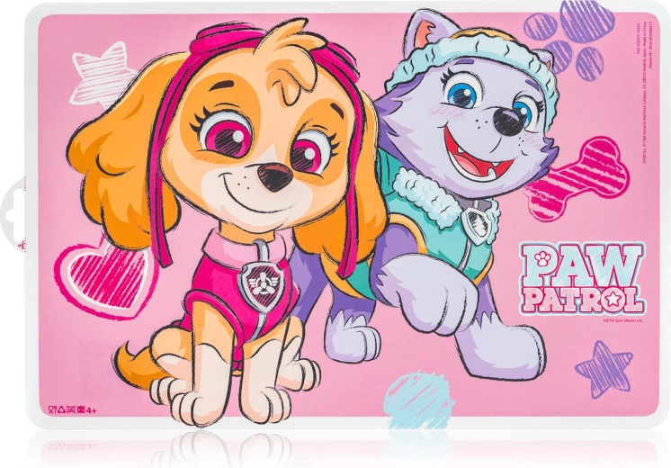 Mantel individual infantil de plástico PAW PATROL Girl 43 × 28 cm