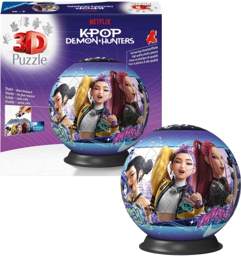 Bola de puzzle K-pop: Cazadoras de demonios