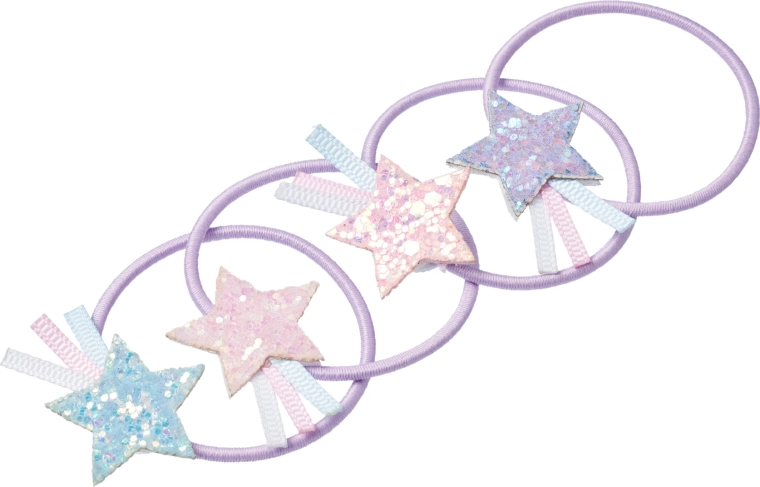 ¡Souza! gomas para el cabello Detje con estrellas - 4 unidades