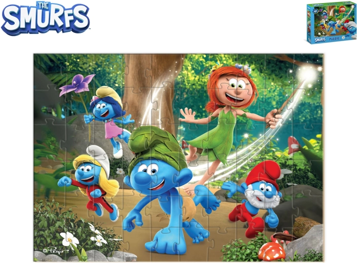Puzzle infantil de Los Pitufos Princesa (60 piezas)