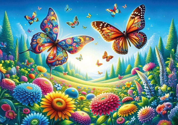 Puzzle Alas de primavera 260 piezas ART PUZZLE