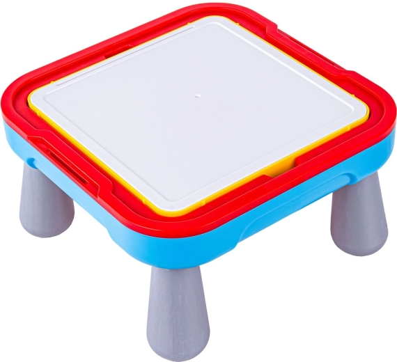 Mesa práctica con espacio de almacenamiento
