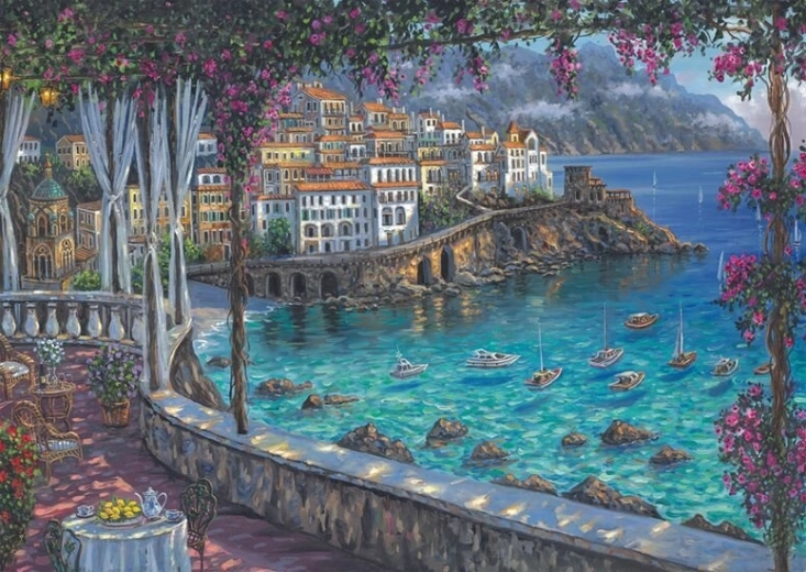 Puzzle Costa Amalfitana 1000 piezas