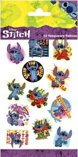Tatuaje temporal STITCH para niños