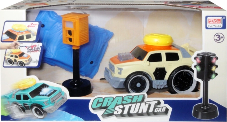 Coche todoterreno con sonido y luz con lanzador y radar
