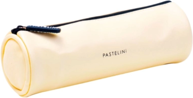 Estuche redondo Pastelini amarillo
