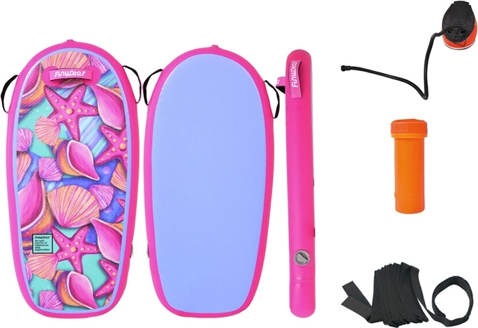 Bodyboard inflable FunWater 110 cm – rosa