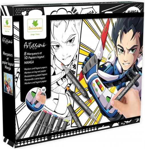 Artissimo Manga Superhéroes Kit Creativo para Ilustradores