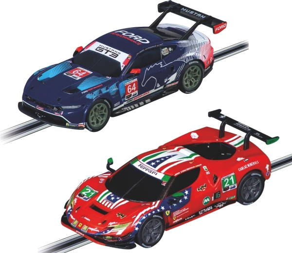 Dos vehículos GT3 con licencia