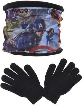 Cuello y guantes Avengers