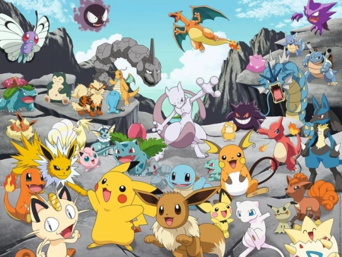 Puzle 1500 piezas Pokémon Classic